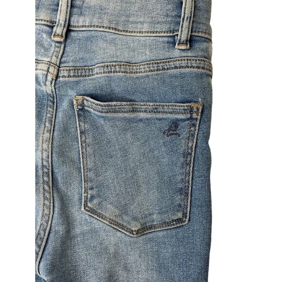 DL1961 Mara Ankle High Rise Instasculpt Slim Straight Jean | Size 23 | Crosswall - Picture 10 of 16